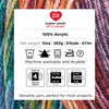 Red Heart Super Saver Bitty Stripes-Grapey - 5A002X8Q-1GY63