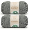 Caron Simply Me Yarn-Dark Gray Heather - 5A002X8W-1GY82