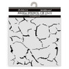 Stamperia Stencil 4.72"X 4.72"-Silent Sea Crackle Pattern 5A002XJG-1GYF1 - 5993110044031