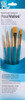 Synthetic Gold Taklon Real Value Brush Set-4/Pkg - P9171 - 757063918802