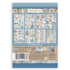 Stamperia A5 Washi Pad 8/Pkg-Silent Sea - 5A002XHR-1GYFN