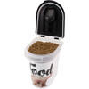 Plastic Pet Food Bin 12.5"X9.75"X13.38"-Bulldog 37716
