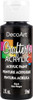 6 Pack - DecoArt Crafter's Acrylic All-Purpose Paint 2oz-Black - DCA-47 - 016455545768