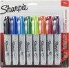 Sharpie Chisel Tip Permanent Markers 8/Pkg-Assorted Colors - 38250PP - 071641382503