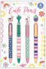 3 Pack - EK Success Cute Pens 4/Pkg-Llama & Cacti - 5A002PYP-1GRGN - 015586021578