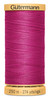 5 Pack - Gutermann Natural Cotton Thread 273yd-Bright Pink - 251C-1H2DD - 077780057807