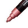 POSCA 5M Medium Bullet Tip 2.5mm Paint Marker-Metallic Red - PC-5M-1H2QB