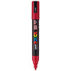POSCA 5M Medium Bullet Tip 2.5mm Paint Marker-Dark Red - PC-5M-1H2QV - 4902778299968