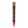 POSCA 5M Medium Bullet Tip 2.5mm Paint Marker-Flourescent Orange PC-5M-1H2S4 - 4902778198063