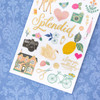 Maggie Holmes Parasol Sticker Book-Gold Foil Accents 378/Pkg - MH013907 Maggie Holmes Parasol Sticker Book-Gold Foil Accents 378/Pkg - MH013907