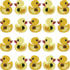 3 Pack - Jolee's Cabochon Dimensional Repeat Stickers-Ducks - E20749
