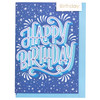 3 Pack - AC Gift - Greeting Card - 5x7 - Birthday-Happy Birthday - Blue - Iridescent Foil - 351791 - 718813517911