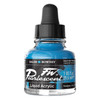 FW Pearlescent Liquid Acrylic Paint 1oz-Galactic Blue 5A002YSS-1GZYX - 000050788705