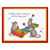 House Mouse Cling Rubber Stamp-Music To my Ears, Rare Bloom - 5A0031SX-1H3GQ