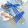 Royal Brush Gold Taklon Natural Bristle Brush-10/Pkg 5A0031PF-1H396