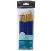Royal Brush White Bristle Brush-10/Pkg - 5A0031PD-1H397 - 090672050243