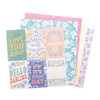 3 Pack - DCWV Premium Paper 12"X12" 36/Pkg-Bright Blooms - 5A002PT2-1GQZ0