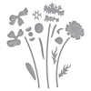 Spellbinders Etched Dies By Lisa Horton-Layered Wildflowers, Wildflowers - 5A0031VH-1H3GB