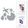 Spellbinders Etched Dies By Susan Tierney-Cockburn-Petunia And Hummingbird - 5A0031T6-1H3GR
