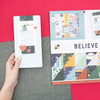 DCWV Premium Paper 12"X12" 36/Pkg-Believe - 5A002PGL-1GQWL