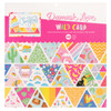Damask Love Paper Pad 12"X12" 48/Pkg-Wild Card - 5A002PSH-1GR1W - 718813169905