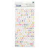 Paige Evans Whimsical Thickers Stickers 5.5"X11" 494/Pkg-Happy Life Mini Alpha/Multi Foam - 310719 - 718813107198