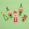 Colorbok Kids Christmas PDQ 48/Pkg-Holiday Popsicle Stick Ornament 5A002NBD-1GQ2T