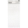 Thickers Glitter Foam Stickers 6"X11" Sheets 2/Pkg-Sunny - White - GF53-53122 - 718813531221