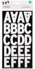 American Crafts DIY Shop 2 Alpha Stickers 5/Sheets-2" Subway/White - DIYABC-69032 - 718813690324
