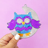 3 Pack - Colorbok Makit & Bakit Suncatcher Kit-Owl - 74515