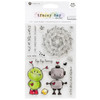 American Crafts Hampton Art Clear Stamps-Out Of This World - 5A002Q5L-1GRQC - 729632220647