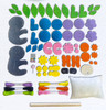 6 Pack - American Crafts Sew Sweet Wall Decor Kit-Chillin Sloth - 5A002NFC-1GPX8 6 Pack - American Crafts Sew Sweet Wall Decor Kit-Chillin Sloth - 5A002NFC-1GPX8