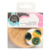 American Crafts Color Pour Resin Coasters 3/Pkg-Layered River - 34003378 - 718813523394