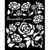2 Pack - Stamperia Stencil 7.87"X9.84" -Timeless Roses - 5A0031CH-1H2ZB