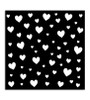 Stamperia Stencil 4.72"X 4.72"-Timeless Hearts - 5A0031CG-1H2Z8