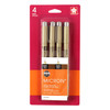 Sakura Pigma Micron Set Assorted 4/Pkg-Black/Sepia 5A002Z2F-1H0HH - 053482500476