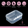 Dress My Craft Clear Storage Box-Rectangular, 5.5x4cm - 5A003093-1H1SQ