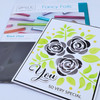 Gina K Designs Fancy Foil 6"X8" 12/Pkg-Black Onyx - 5A002W9K-1GX1Z