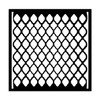 Stamperia Stencil 4.72"X 4.72"-Timeless Net Texture - 5A0031CF-1H2ZX