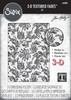 Sizzix 3D Texture Fades Embossing Folder A5 by Tim Holtz-Botanical - 5A002MWR-1GP9P - 630454292005
