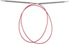 ChiaoGoo Red Lace Stainless Circular Knitting Needles 40"-Size 9/5.5mm 7040-9