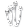 Poppystamps Dies-Nordic Long Stem Mushrooms - 5A0031PX-1H3B3 - 873980927250