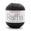 3 Pack - Premier Yarn Raffia -Deep Charcoal - 5A0032D9-1H41C - 840166847244