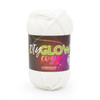 Lion Brand DIY Glow Cozy Yarn-White 5A0032DG-1H434 - 023032139265