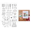 Hero Arts Clear Stamps 4"X6"-What's Cookin'? 5A0032KY-1H49L