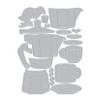 Hero Arts Die Set-Stovetop Espresso - 5A0032L6-1H49G