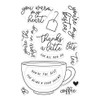 Hero Arts Clear Stamps 4"X6"-Coffee Or Tea - 5A0032L3-1H49H