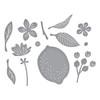Spellbinders Etched Die From La Dolce Vita-Citrus Spritz 5A0032LM-1H4B4