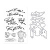 Hero Arts Stamp & Cut-Perk Up 5A0032L8-1H49V