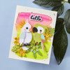 Spellbinders Etched Dies From Cheerful Chirps-Flying High 5A0032LD-1H4B0